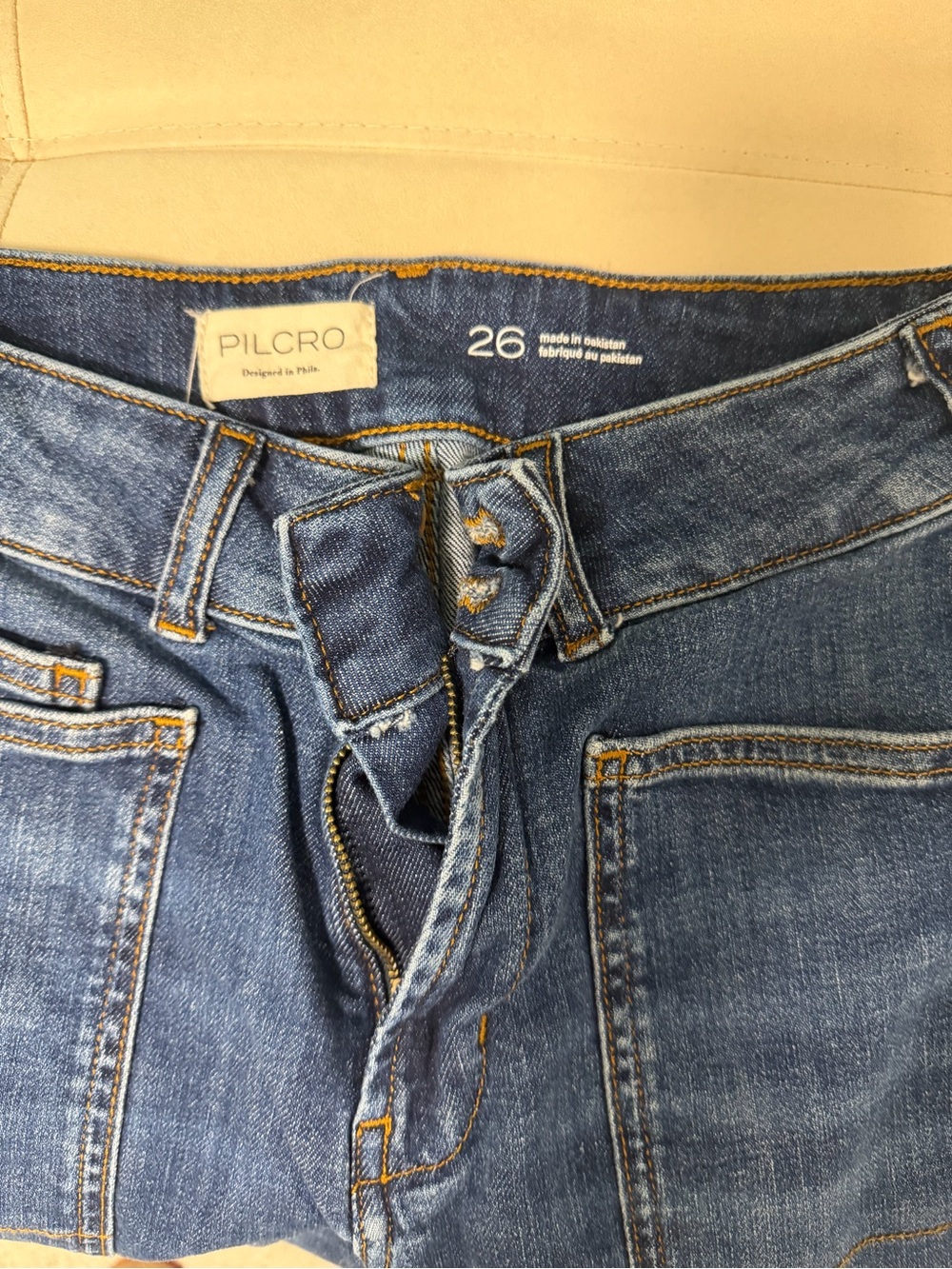 The Wanderer Mid-Rise Relaxed Jeans by Pilcro - Picture 4 of 4